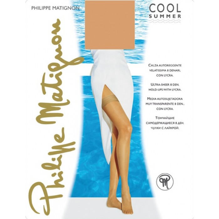 Philippe Matignon Cool Summer 8 den bas-jarretiere Philippe Matignon Cool Summer 8 den bas-jarretiere